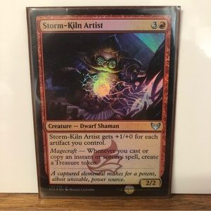 MTG Storm-Kiln Artist Strixhaven: School of Mages 115/275 Foil Uncommon.